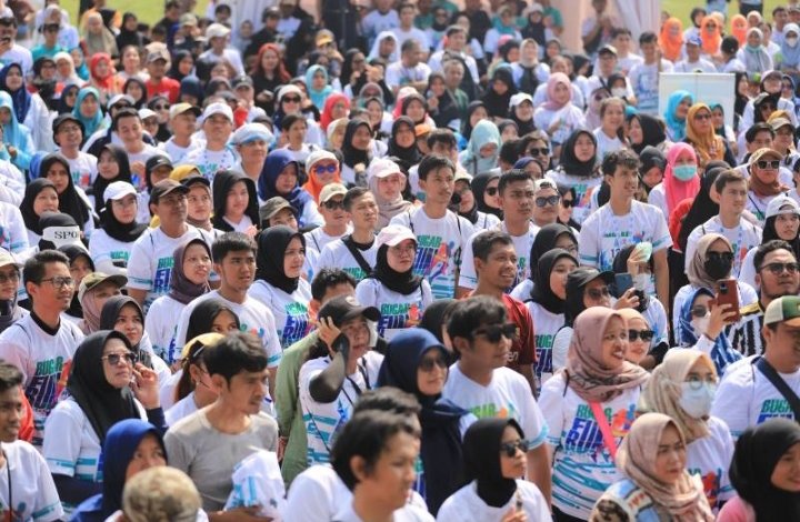 Banyak peserta yang tidak mengikuti jalur, Tangerang City Fun Run diprotes