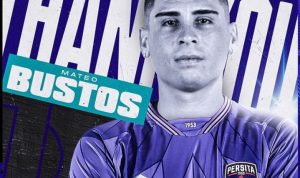 Mateo Bustos yang resmi dipecat Persita memberikan pesan luar biasa kepada fans