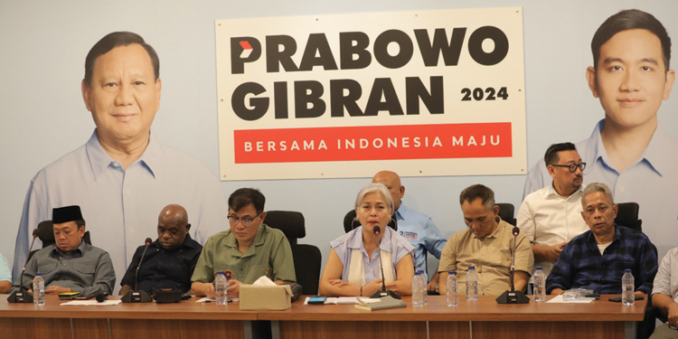 Soal HAM jelang debat KPU, TKN Prabowo-Gibran mengumpulkan 98 aktivis